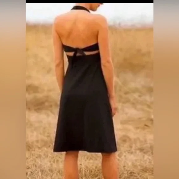 Patagonia Morning Glory Dress In Brown Performance Fabric , Large - Picture 2 of 10